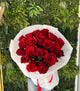 21 Red roses bouquet