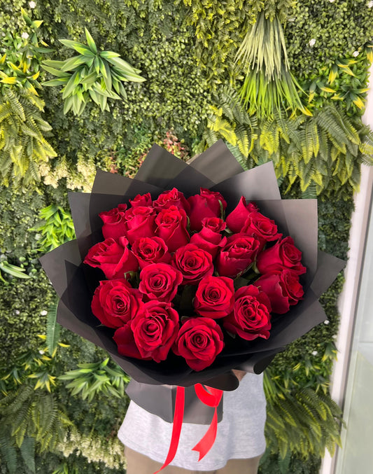 21 Red Rose Bouquet