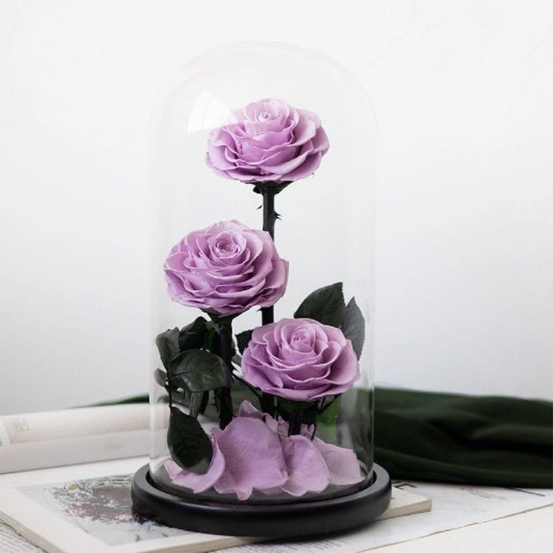 Eternal Love - Forever Roses Purple