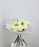 Eternal White Rose Bouquet