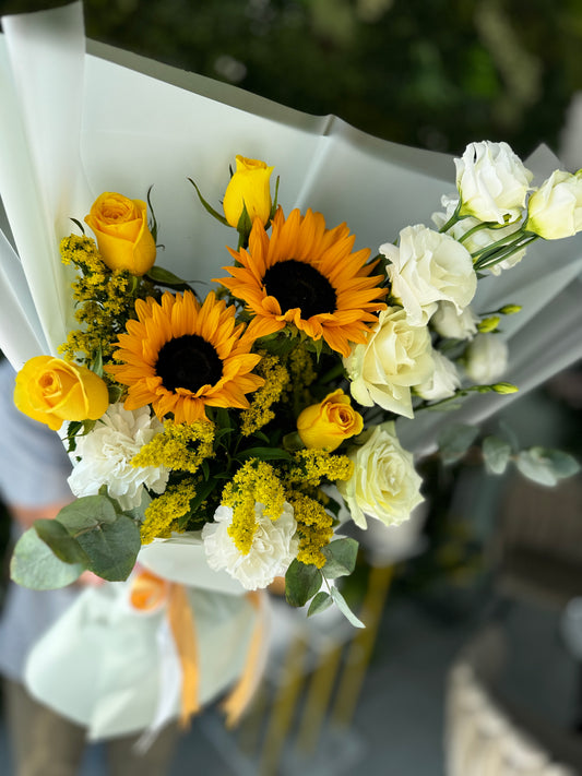 sunflower beauty bouquet